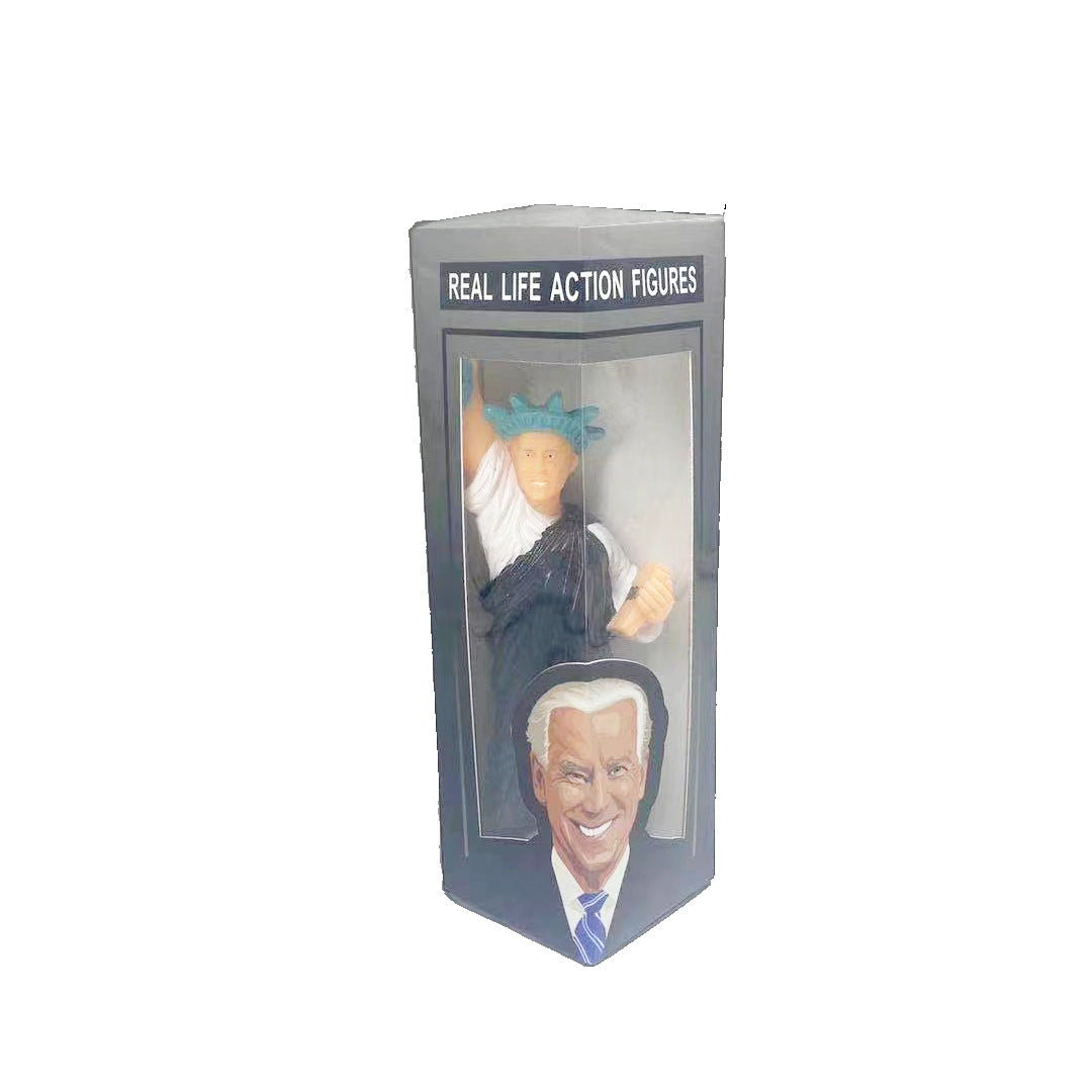 Joe Biden Statues for Decoration Funny Simulation Figure