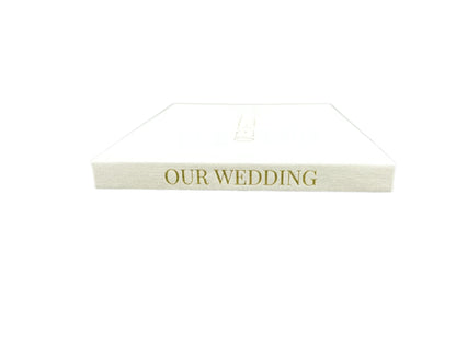 Wedding 7 Inch Video Linen Greeting Card