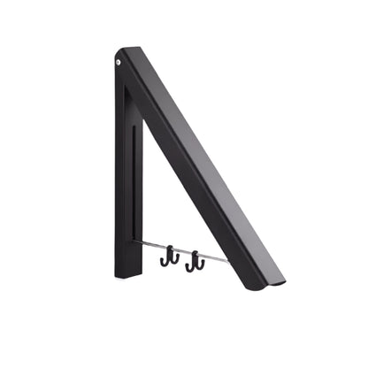 Punch-free Space Aluminum Foldable Invisible Folding Retractable Wall Hanger for Waterproof Hanging Underwear Coat Hanger