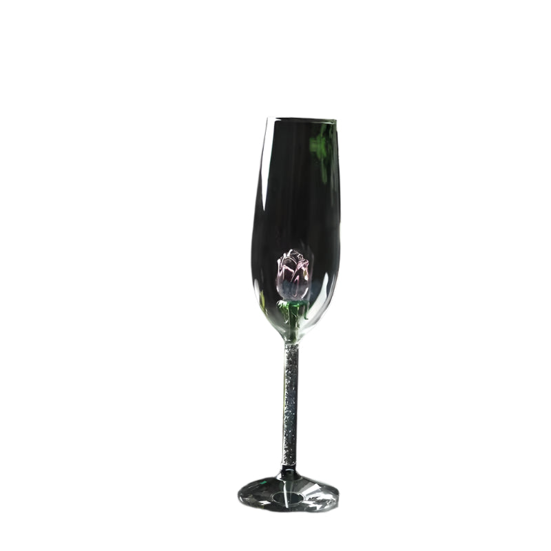 Rose Champagne Glass Simple Fashion Glass