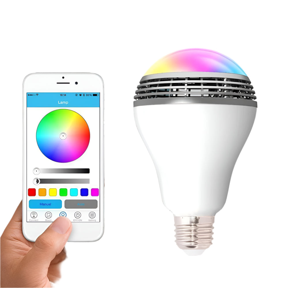 Creative Home LED Smart Bluetooth Speaker E27 Bulb Light