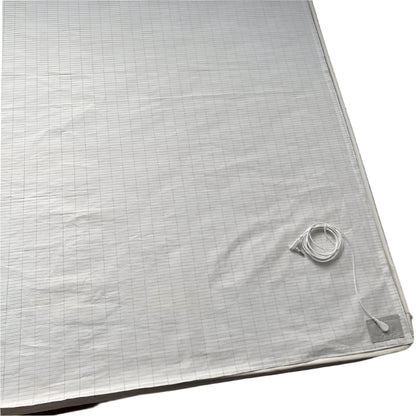 Grounding Bed Sheet Cotton Silver Fiber